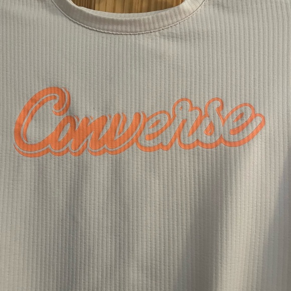 Converse Girls Pink and Orange Long Sleeve  Size Large Top‎ - Picture 3 of 8